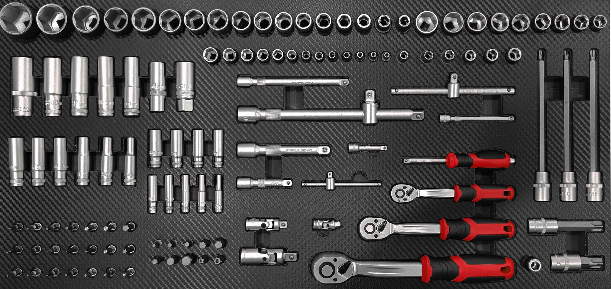 Tool Trolley with 242pc tools