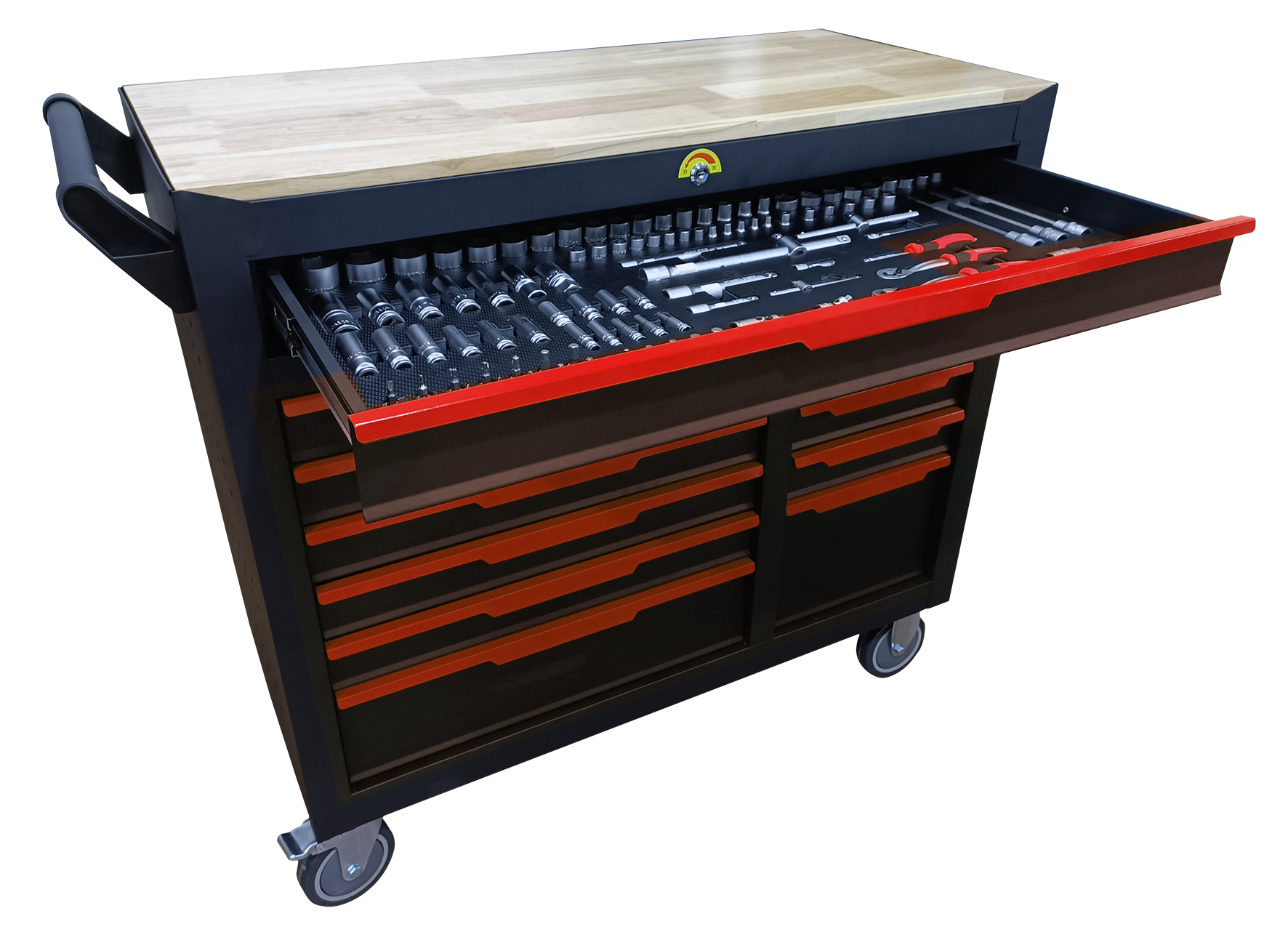 Tool Trolley with 242pc tools